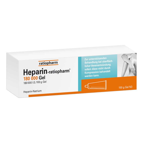 HEPARIN-RATIOPHARM 180.000 I.E. Gel