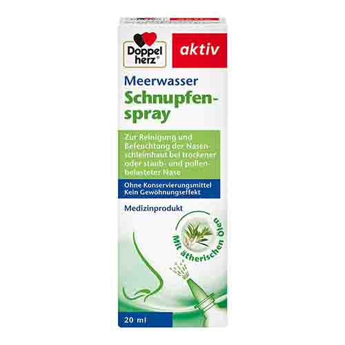 DOPPELHERZ Meerwasser Schnupfenspray