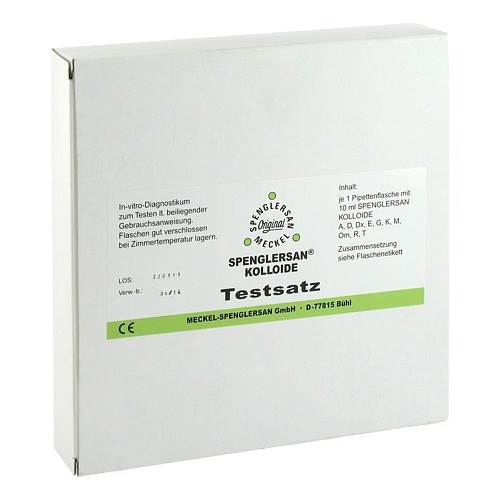 SPENGLERSAN Kolloid Testsatz