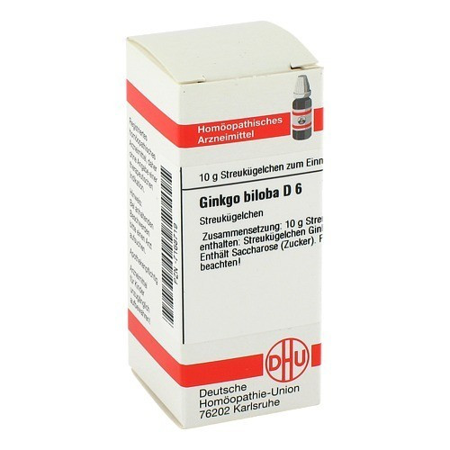 GINKGO BILOBA D 6 Globuli