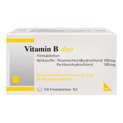 VITAMIN B DUO Filmtabletten