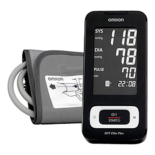 OMRON MIT Elite Plus Oberarm-Blutdruckmessger&auml;t PC
