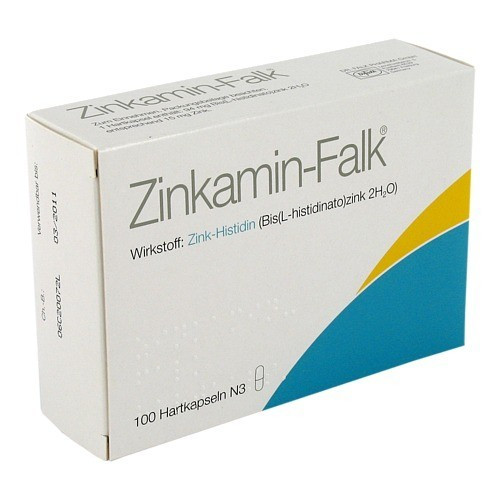 ZINKAMIN Falk 15 mg Hartkapseln