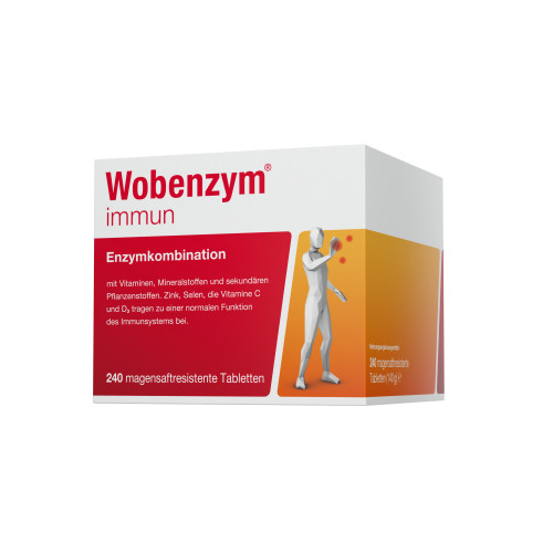 WOBENZYM immun magensaftresistente Tabletten