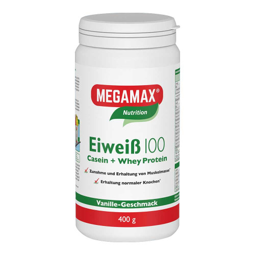 EIWEISS 100 Vanille Megamax Pulver