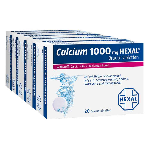CALCIUM 1000 HEXAL Brausetabletten