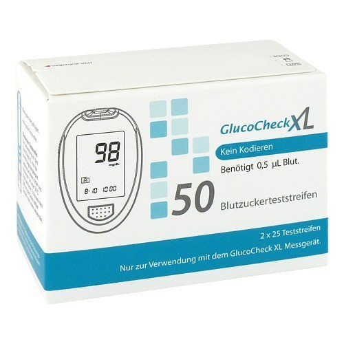 GLUCOCHECK XL Blutzuckerteststreifen