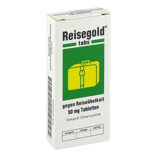 REISEGOLD Tabs gegen Reise&uuml;belkeit