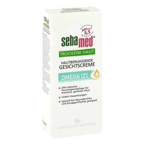 SEBAMED Trockene Haut Omega 12% Gesichtscreme