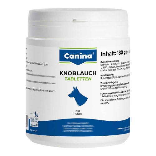 CANINA Knoblauch Tabletten f.Hunde