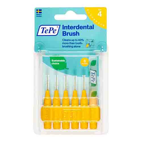TEPE Interdentalb&uuml;rste 0,7mm gelb