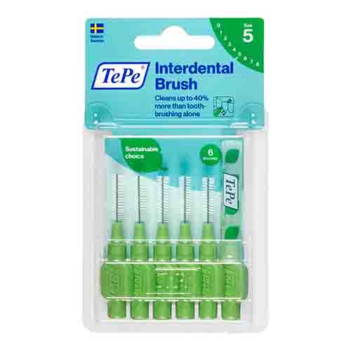 TEPE Interdentalb&uuml;rste 0,8mm gr&uuml;n