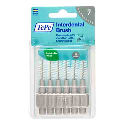 TEPE Interdentalb&uuml;rste 1,3mm grau