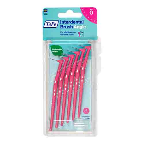 TEPE Angle Interdentalb&uuml;rste 0,4mm pink