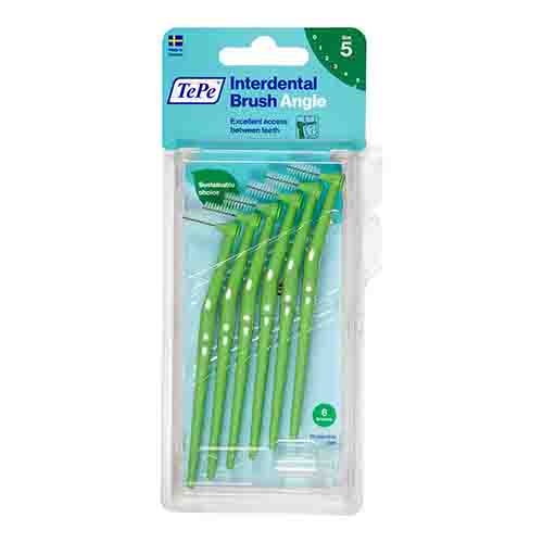 TEPE Angle Interdentalb&uuml;rste 0,8 mm gr&uuml;n