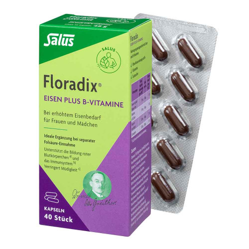 FLORADIX Eisen plus B-Vitamine Kapseln