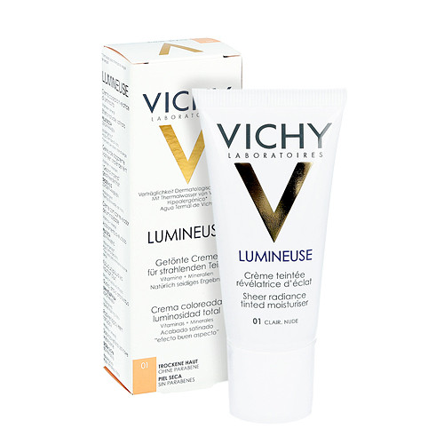 VICHY LUMINEUSE Satinee clair f.trockene Haut Cr.