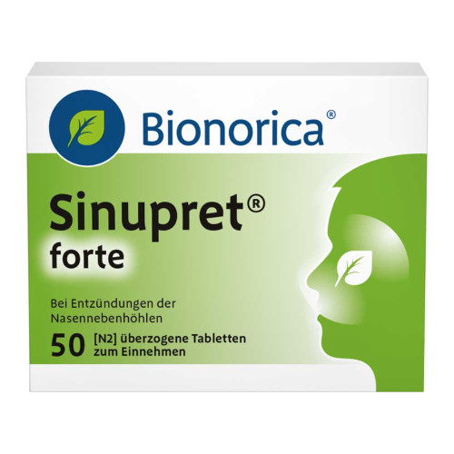 SINUPRET forte &uuml;berzogene Tabletten