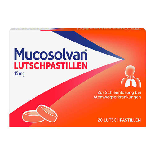 MUCOSOLVAN Lutschpastillen 15 mg
