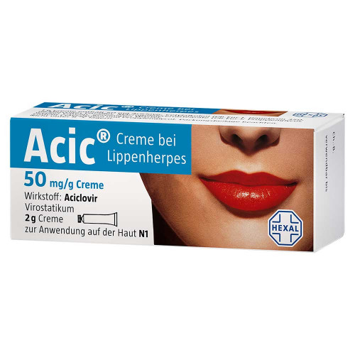 ACIC Creme bei Lippenherpes
