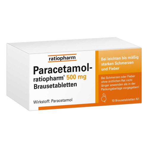 PARACETAMOL-ratiopharm 500 mg Brausetabletten