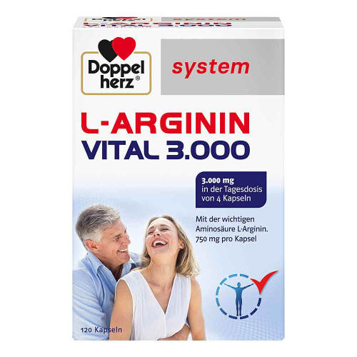 DOPPELHERZ L-Arginin Vital 3.000 system Kapseln