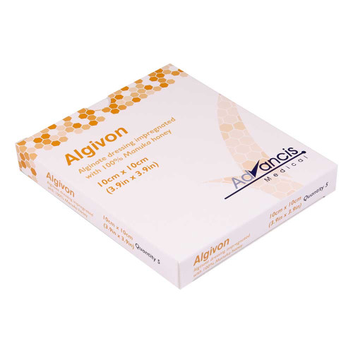 ALGIVON Honig Wundauflage 5x5 cm