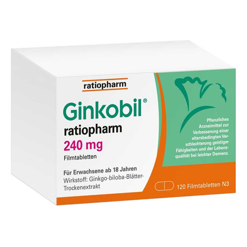 GINKOBIL-ratiopharm 240 mg Filmtabletten