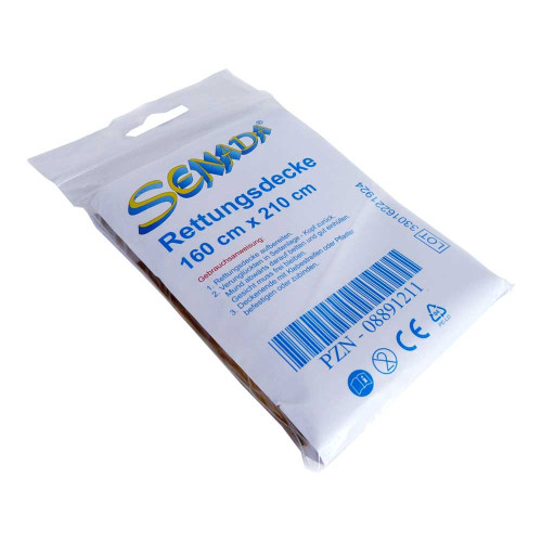 SENADA Rettungsdecke 160x210 cm