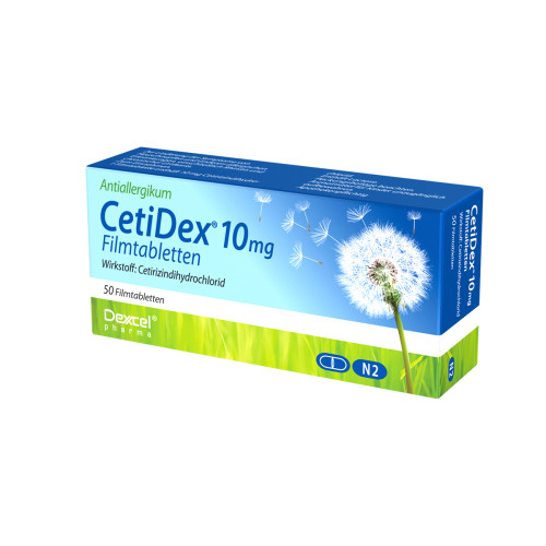 CETIDEX 10 mg Filmtabletten