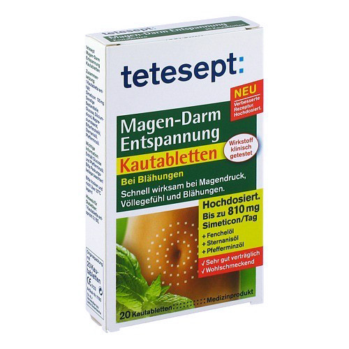 TETESEPT Magen-Darm Entspannung Kautabletten