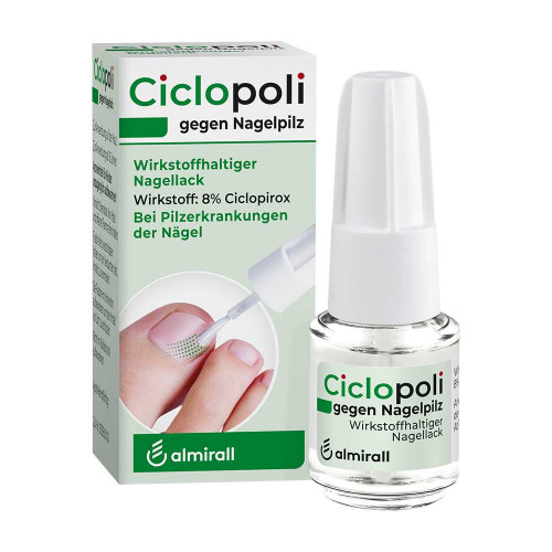 CICLOPOLI gegen Nagelpilz wirkstoffhalt.Nagellack