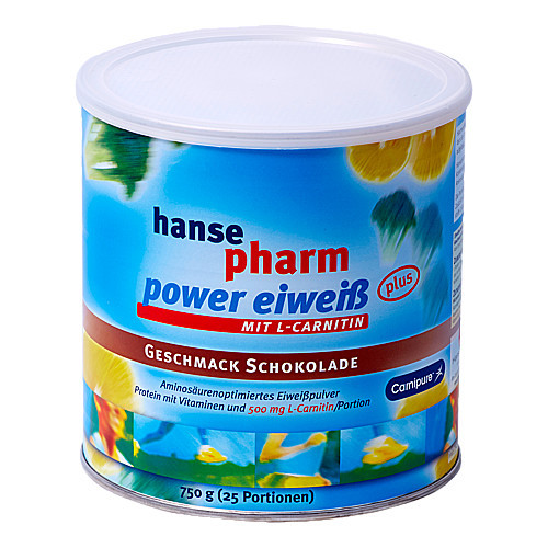 HANSEPHARM Power Eiwei&szlig; plus Schoko Pulver