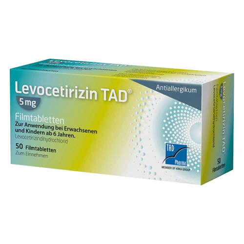 LEVOCETIRIZIN TAD 5 mg Filmtabletten