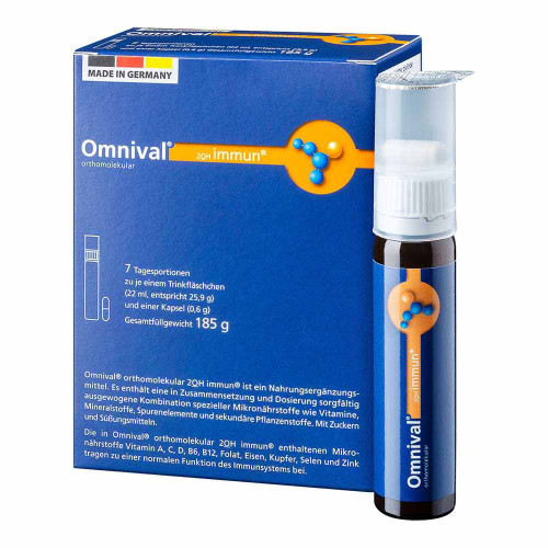 OMNIVAL orthomolekul.2OH immun 7 TP Trinkfl.