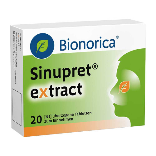 SINUPRET extract &uuml;berzogene Tabletten