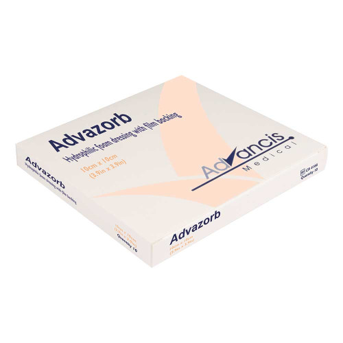 ADVAZORB PU-Schaumverband 10x10 cm