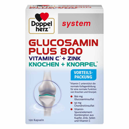 DOPPELHERZ Glucosamin Plus 800 system Kapseln