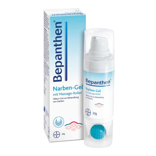 BEPANTHEN Narben-Gel mit Massage-Roller