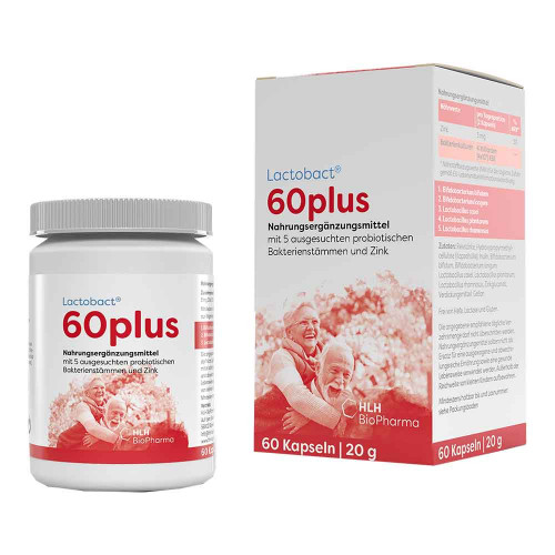 LACTOBACT 60plus magensaftresistente Kapseln