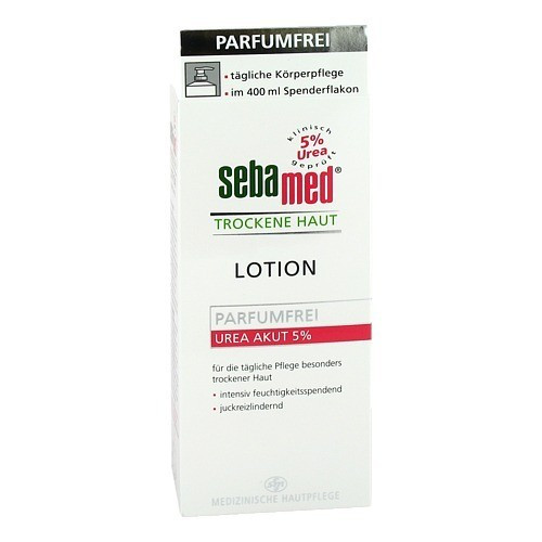 SEBAMED Trockene Haut Lotion Urea 5% parf&uuml;mfrei