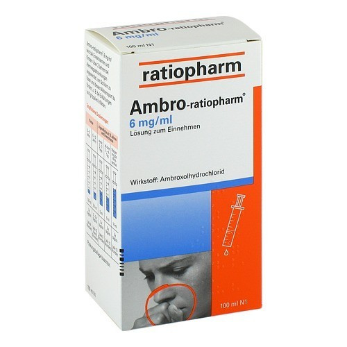 AMBRO-RATIOPHARM 6 mg/ml L&ouml;sung zum Einnehmen