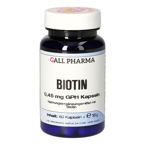 BIOTIN 0,45 mg GPH Kapseln