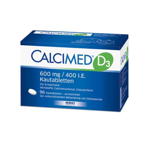 CALCIMED D3 600 mg/400 I.E. Kautabletten