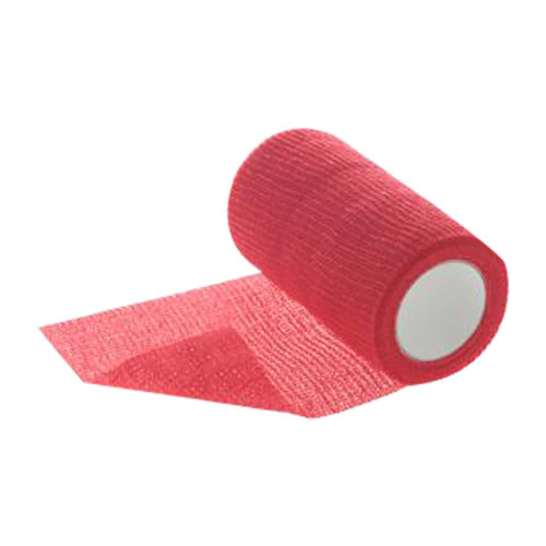 DRACOELFI haft color elast.Fixierb.8 cmx4 m rot
