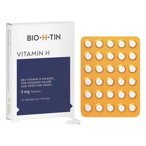 BIO-H-TIN Vitamin H 5 mg f&uuml;r 2 Monate Tabletten