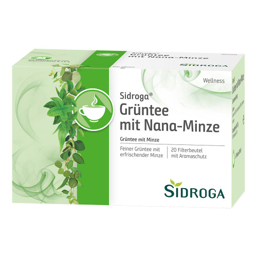 SIDROGA Wellness Gr&uuml;ntee m. Nana-Minze Filterb.