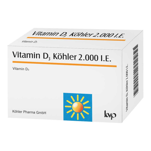 VITAMIN D3 K&Ouml;HLER 2.000 I.E. Kapseln