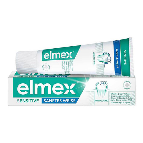 ELMEX SENSITIVE sanftes Wei&szlig; Zahnpasta