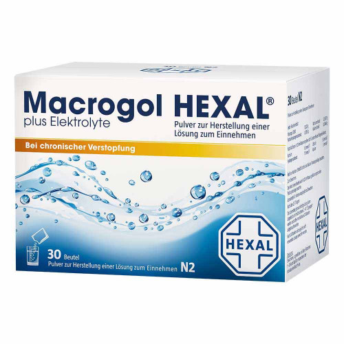 MACROGOL HEXAL plus Elektrolyte Plv.z.H.e.L.z.E.